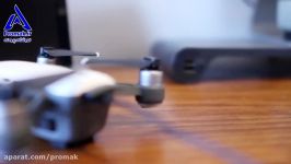 شارژ کوادکوپتر اسپارک DJI SPARK استفاده پاوربانک