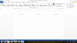 آموزش نرم افزار Microsoft Word درس ششم