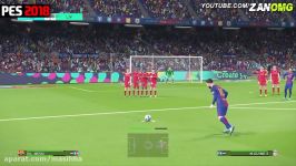 FIFA 18 vs PES 2018 Gameplay Comparison