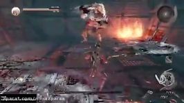 گیم پلی باس فایت اول NiOh  غول گنده تو کشتی