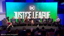 JUSTICE LEAGUE Exclusive Full London Cast Panel 2017 Ben Affleck Gal Gadot