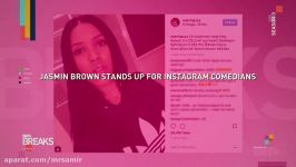 Jasmine Brown Stands Up For Instagram Comedians  BET Breaks