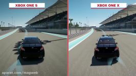 مقایسه گرافیک Forza 7 در Xbox One X Xbox One S