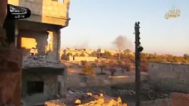 توپخانه سنگین ارتش سوریه بر سر تروریست ها
