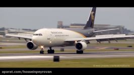 UPS A300 600 Landing at Manchester