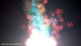 Through the Fire and Flames W PARTICLE VISUALIZER Audiovis #3.0