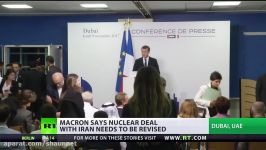 Nuclear deal with Iran needs to be revised  Macron