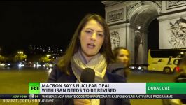 Nuclear deal with Iran needs to be revised  Macron