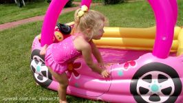 БАССЕЙН МИНИ КУПЕР И МОЛНИЯ МАКВИН WATER BALLOON Balloons Summer Fun Шарики с Водой Pool Games