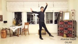 آموزش رقص آذری ب ۹ اجرای حرکت اولدوز  توسط علی اکبر نجفی OtLAR