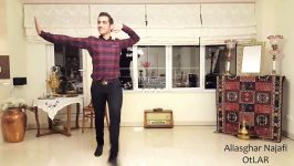 آموزش رقص آذری ب ۱۷ اجرای حرکت اَیاق چَکمه توسط علی اصغر نجفی OtLAR