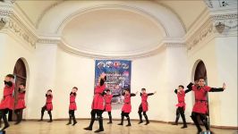 رقص آذری شَن لزگی تیم کودکان اوتلار در تالار فلارمونیای باکو  OtLAR