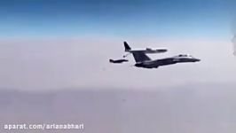 سوخت گیری هوایی F4 فانتوم F14 تامکت ایرانی