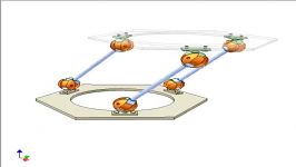 Spatial parallelogram mechanism 1