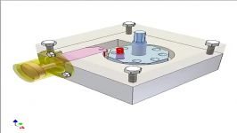 Mechanism for 45 deg. rotation 1