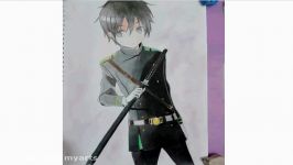 نقاشی من کیریتو  انیمه Sword Art Online