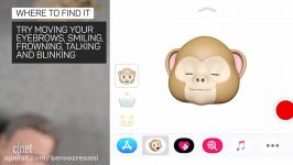 چگونه قابلیت animoji در آیفون 10 استفاده کنیم ؟