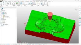 PowerMill 2018 Getting Started  Tutorial 5  Finishing Toolpaths