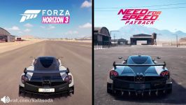 Forza Horizon 3 Vs NFS PayBack Pagani Huayra BC Sound C