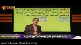 فیزیک کنکور موسسه حرف آخرحل تست آیینه عدسی کامیار