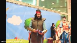 تبلیغات زنده نوشت افزار آفتاب در نمایشگاه ایران نوشت