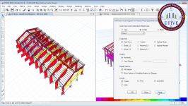 Etabs 2016 Steel Factory Structural Analysis and Design