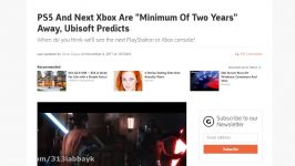 PS5 and Next Gen Xbox are Minimum of Two Years Away