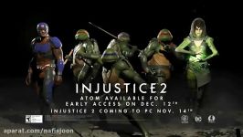 لاک پشت های نینجا وارد بازی Injustice 2 می شوند