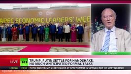 APEC expectations Putin Trump meeting realized with handshake