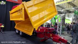 نمایشگاه Agritechnica 2017 آشنایی تیپ جدید تریلر