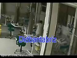 رفتار وحشیانه یک بهیار بیمار بخش ICU در بیمارستان تبریز