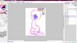 Paint Tool SAI Hana Chan Chibi Speed Paint HD