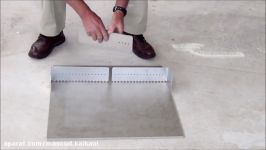 how to lay large format tiles without using a self levelling pound