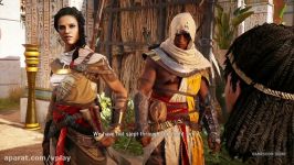 24 دقیقه گیم پلی بازی Assassins creed origins کیفیت