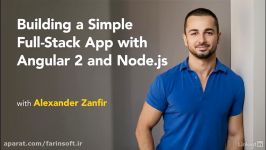 آموزش ساخت برنامه های Full Stack بوسیله Angular 2 Nod