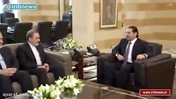 دیدار دکتر ولایتی سعد حریری نخست وزیر لبنان