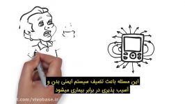 سردرد سرگیجه، مشکلات باروری آثار امواج است...