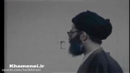 گفت وگوی آیت الله خامنه ای گروگان های آمریکایی