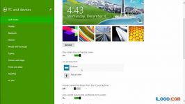 تنظیمات ویندوز 8.1  PC Settings In Win 8.1