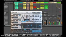 Dmitry Sches THORN Synthesizer  demo by Vanderson