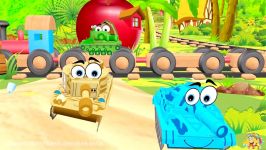 CARTOONS FOR CHILDREN Warfare 3D Tropical Vacation Cartoon about Cars vs Tanks