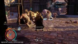 SHADOW OF WAR  HIGH Level 524 GOLDEN Overlord Fiery Marauder Citadel Boss Batle