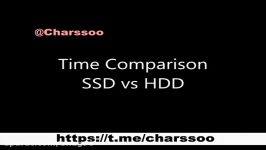 مقایسه سرعت هارد HDD SSD