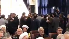 حضور دکتر احمدی نژاد در مراسم پدر حاج قاسم سلیمانی 3