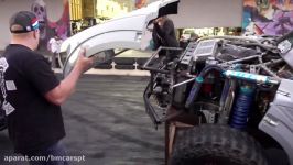 HOONIGAN DT 134 Prerunner Jumping over Hand Controlled Hot Rod