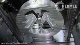 Machining Boris the Spider on a Hermle C50U with PowerMILL