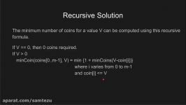 Find minimum number of coins using Dynamic Programming  GeeksforGeeks