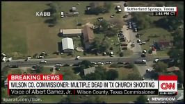 ده‌ها کشته زخمی در حمله یک تفنگدار به کلیسایی در تگزاس