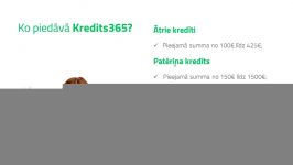 Kredits365  Ātrais Kredīts līdz 700€ 10 minūtēs ➔ Uzzini vairāk