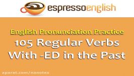 105 Regular English Verbs with ED in the Past Pronunciation Practice